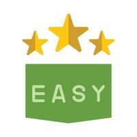 Easy Flat Icon Design vector