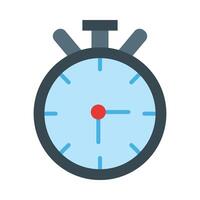 Timer Flat Icon Design vector