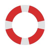 Float Flat Icon Design vector