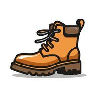 Boot cartoon design vector