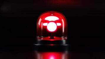 firefighter and ambulance emergency siren animation 3d render video