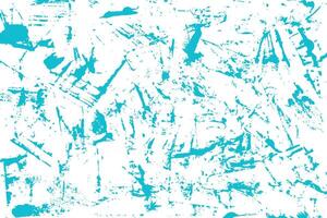 Tosca grunge background. Paint scratches texture backdrop. Abstract rough textured wall. vector