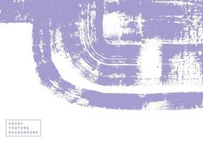 Purple grunge background. Paint brush strokes backdrop template. Abstract rough painting texture template. vector