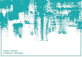 Tosca grunge paint texture background. Abstract painting smudge on wall. Rough textured brush strokes. vector
