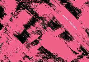 Pink paint texture background. Abstract grunge painting backdrop. Rough brush strokes graphic element. For layout, poster, banner, flyer, or brochure. vector