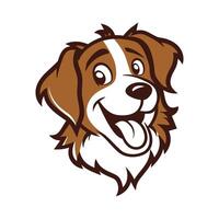Dog with a Happy Expression vector