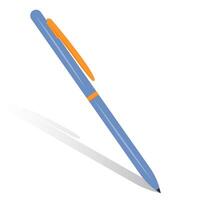 Ballpoint pen element of writing utensil vector