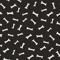 Bones for dogs simple seamless pattern. vector