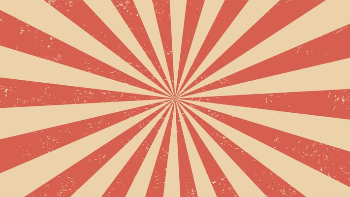Circus background and spiral retro ray, sunbeam