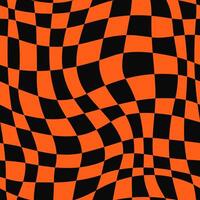 Psychedelic Halloween seamless pattern, background vector