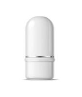 Realistic cosmetics product deodorant container vector