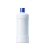 Plastic detergent bottle for efficient cleaning vector