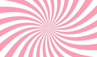 Ice cream and candy swirl pattern background vector