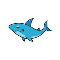 Bala Shark goes icon illustration vector