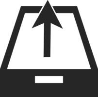 Upload icon symbol image vector