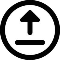 Upload icon symbol image vector
