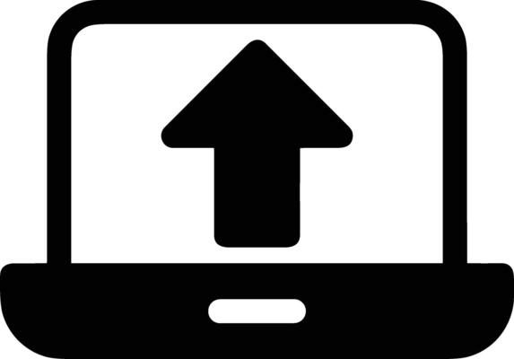 Upload icon symbol image