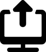 Upload icon symbol image vector