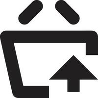 Upload icon symbol image vector