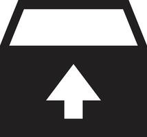 Upload icon symbol image vector