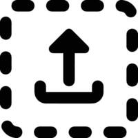 Upload icon symbol image vector