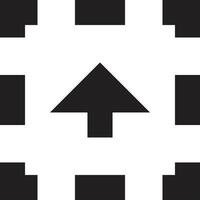 Upload icon symbol image vector