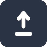 Upload icon symbol image vector