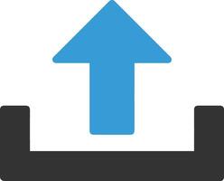 Upload icon symbol image vector