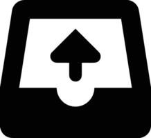 Upload icon symbol image vector