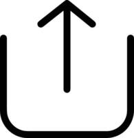 Upload icon symbol image vector