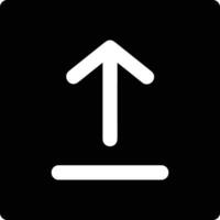 Upload icon symbol image vector