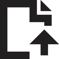 Upload icon symbol image vector