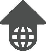 Upload icon symbol image vector