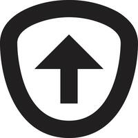 Upload icon symbol image vector