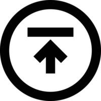 Upload icon symbol image vector