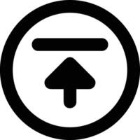 Upload icon symbol image vector