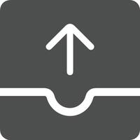 Upload icon symbol image vector