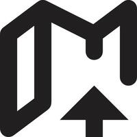 Upload icon symbol image vector