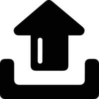 Upload icon symbol image vector