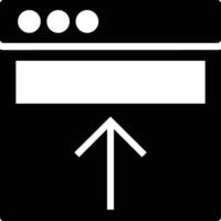 Upload icon symbol image vector