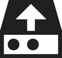 Upload icon symbol image vector