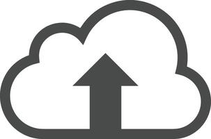 Upload icon symbol image vector