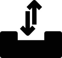 Upload icon symbol image vector