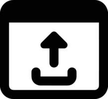 Upload icon symbol image vector