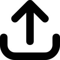 Upload icon symbol image vector