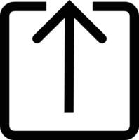 Upload icon symbol image vector