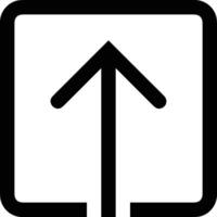 Upload icon symbol image vector