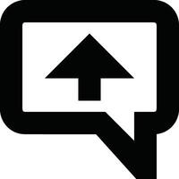 Upload icon symbol image vector