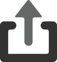 Upload icon symbol image vector