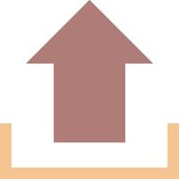 Upload icon symbol image vector